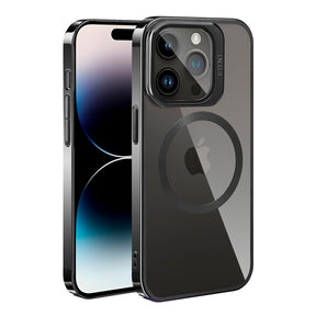 Apple iPhone 14 Pro Max Kılıf M-safe Şarj Özellikli Standlı Zore Klon Kapak