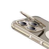 Apple iPhone 14 Pro Max Kılıf M-safe Şarj Özellikli Wlons Standlı Efsane Kapak