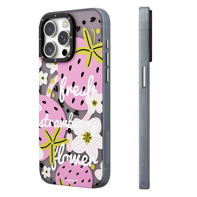 Apple iPhone 14 Pro Max Kılıf M-safe Şarj Özellikli Yaz Meyvesi Desenli Youngkit Fruity Flavour Serisi Kapak
