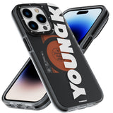 Apple iPhone 14 Pro Max Kılıf M-safe Şarj Özellikli Youngkit Binfen Serisi Yazı Temalı Kapak