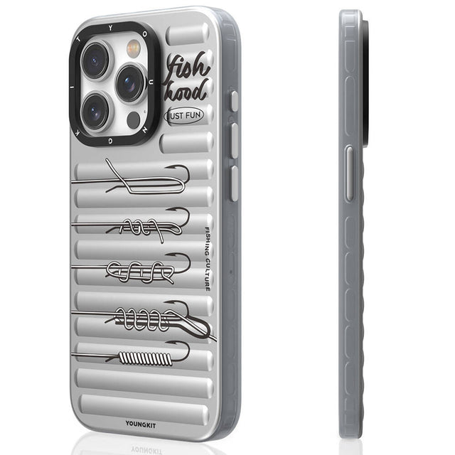 Apple iPhone 14 Pro Max Kılıf M-safe Şarj Özellikli Youngkit Fishing Serisi Kapak