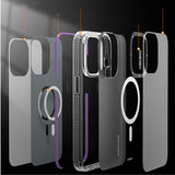 Apple iPhone 14 Pro Max Kılıf M-safe Şarj Özellikli Youngkit Jane Sand Serisi Kapak