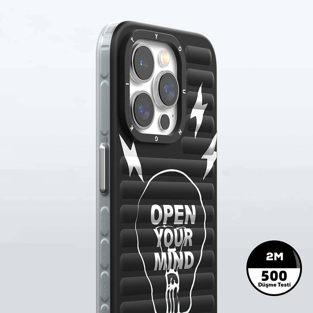 Apple iPhone 14 Pro Max Kılıf M-safe Şarj Özellikli Youngkit Open Mind Serisi Kapak