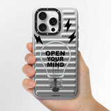 Apple iPhone 14 Pro Max Kılıf M-safe Şarj Özellikli Youngkit Open Mind Serisi Kapak