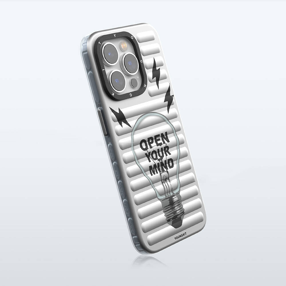 Apple iPhone 14 Pro Max Kılıf M-safe Şarj Özellikli Youngkit Open Mind Serisi Kapak