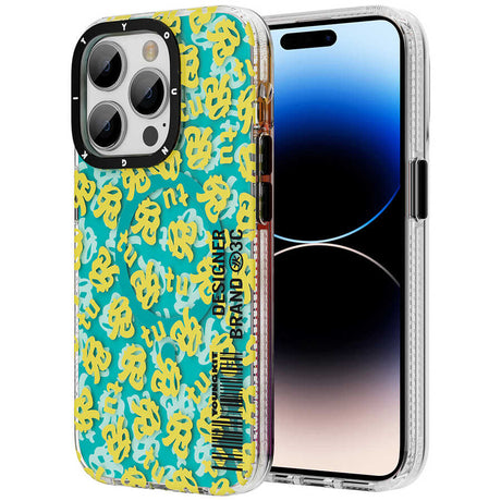 Apple iPhone 14 Pro Max Kılıf M-safe Şarj Özellikli Youngkit Play Rabbit Serisi Kapak