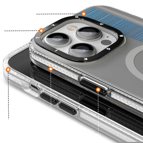 Apple iPhone 14 Pro Max Kılıf M-safe Şarj Özellikli Youngkit Pure Serisi Kapak