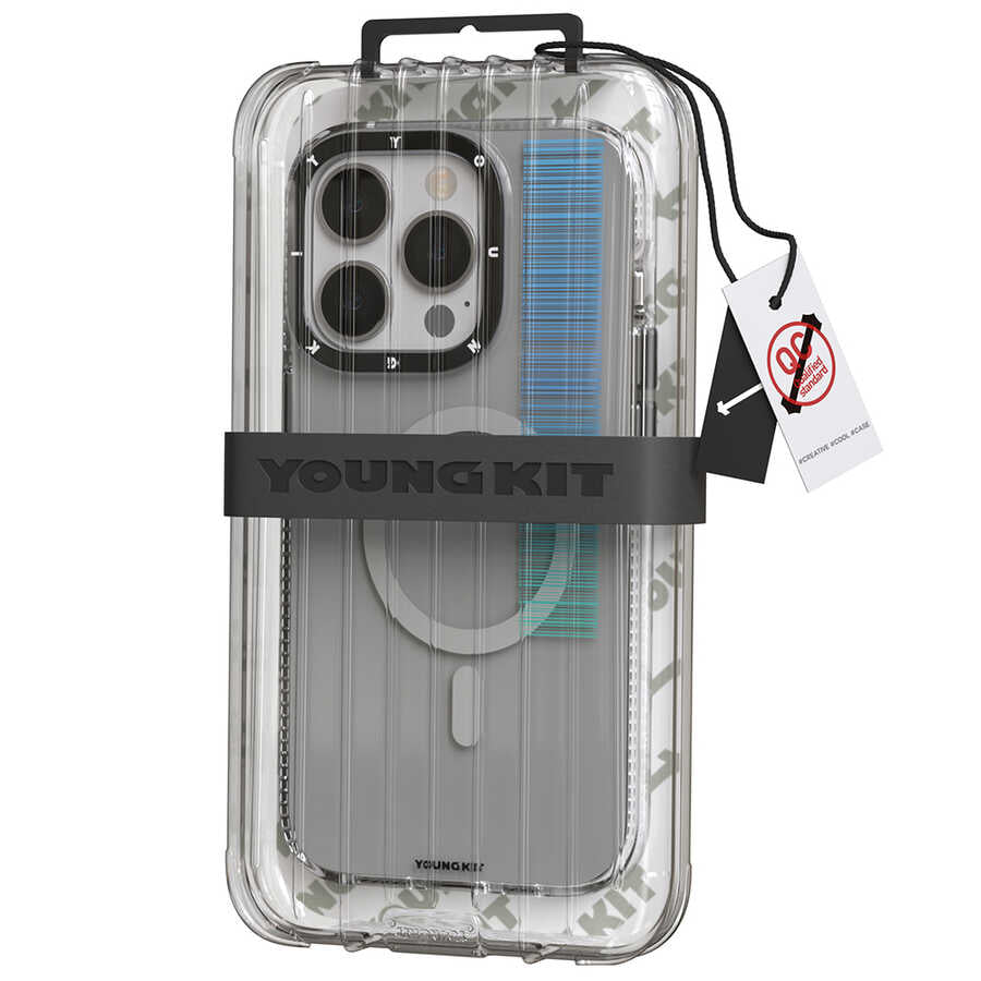 Apple iPhone 14 Pro Max Kılıf M-safe Şarj Özellikli Youngkit Pure Serisi Kapak