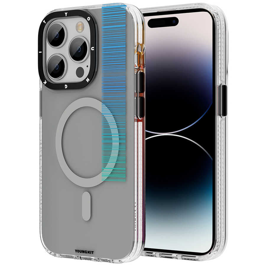 Apple iPhone 14 Pro Max Kılıf M-safe Şarj Özellikli Youngkit Pure Serisi Kapak