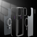 Apple iPhone 14 Pro Max Kılıf M-safe Şarj Özellikli Youngkit Rock Sand Serisi Kapak