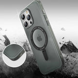 Apple iPhone 14 Pro Max Kılıf M-safe Şarj Özellikli Youngkit Rock Serisi Kapak