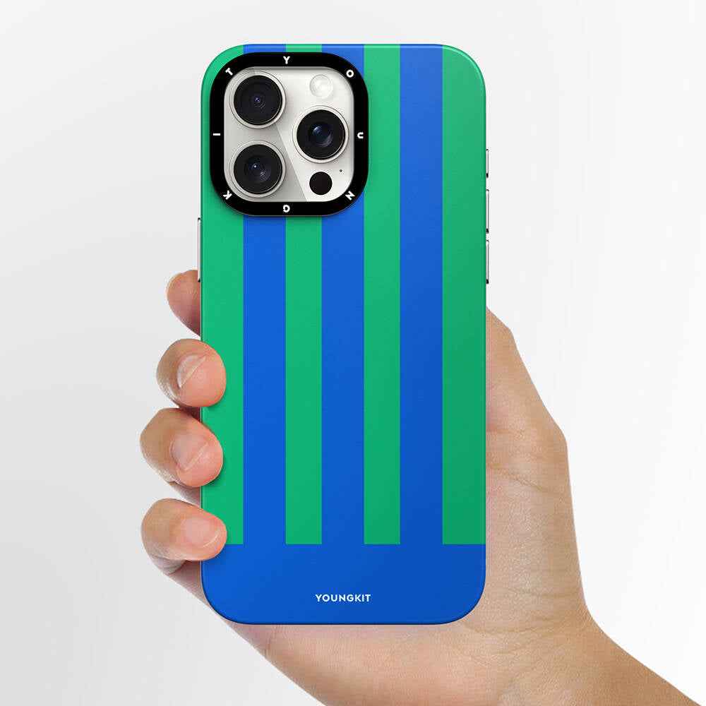Apple iPhone 14 Pro Max Kılıf M-safe Şarj Özellikli Youngkit Striped Piano Keys Serisi Kapak