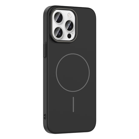 Apple iPhone 14 Pro Max Kılıf M-safe Şarj Özellikli Zore Ruby Sert Kapak