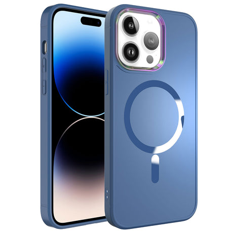 Apple iPhone 14 Pro Max Kılıf M-safe Wireless Şarj Özellikli Zore Stil Kapak