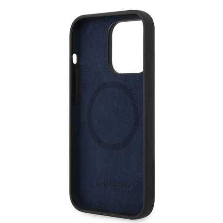 Apple iPhone 14 Pro Max Kılıf Mercedes Benz M-safe Şarj Özellikli Yıldızlı Dizayn Silikon Kapak