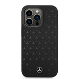 Apple iPhone 14 Pro Max Kılıf Mercedes Benz M-safe Şarj Özellikli Yıldızlı Dizayn Silikon Kapak