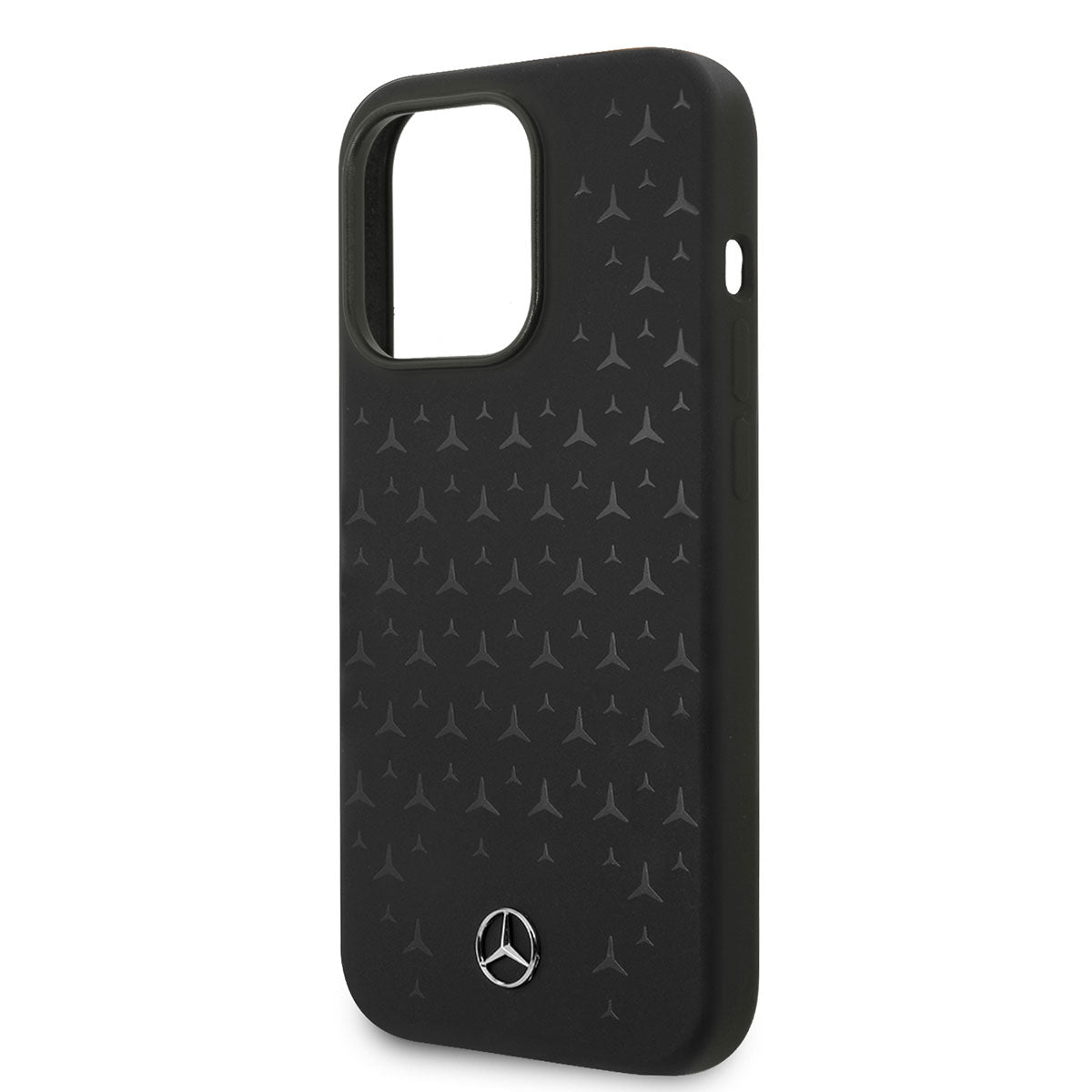Apple iPhone 14 Pro Max Kılıf Mercedes Benz M-safe Şarj Özellikli Yıldızlı Dizayn Silikon Kapak