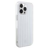 Apple iPhone 14 Pro Max Kılıf Mercedes Benz Orjinal Lisanslı New Urban 3 Sert PC Paralel Çizgi Desenli Kapak