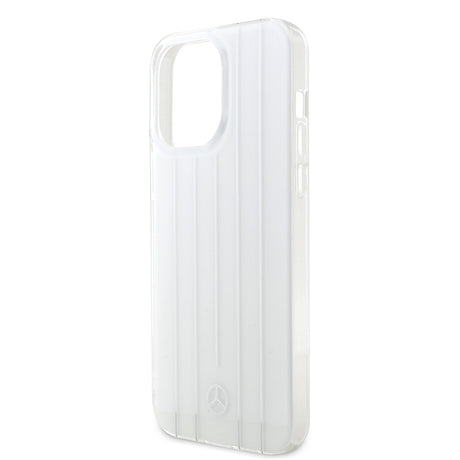 Apple iPhone 14 Pro Max Kılıf Mercedes Benz Orjinal Lisanslı New Urban 3 Sert PC Paralel Çizgi Desenli Kapak