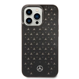 Apple iPhone 14 Pro Max Kılıf Mercedes Benz Transparan Yıldızlı Dizayn Kapak