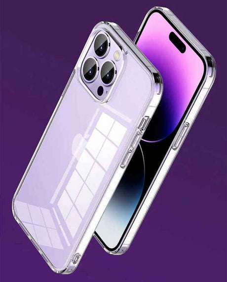 Apple iPhone 14 Pro Max Kılıf Şeffaf Airbag Tasarımlı Wiwu ZCC-108 Concise Serisi Kapak