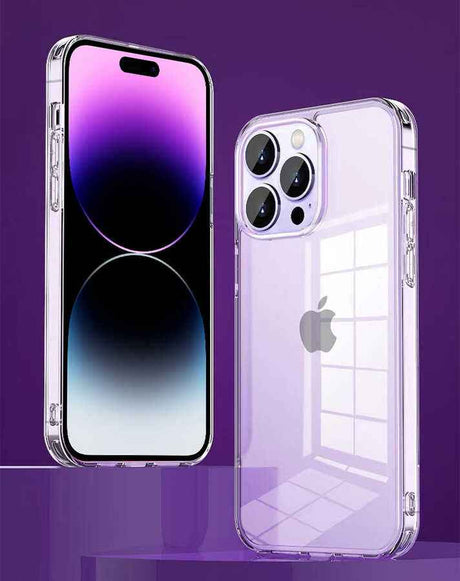 Apple iPhone 14 Pro Max Kılıf Şeffaf Airbag Tasarımlı Wiwu ZCC-108 Concise Serisi Kapak