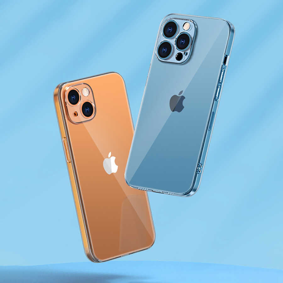 Apple iPhone 14 Pro Max Kılıf Şeffaf Sert PC Zore Vayt Kapak