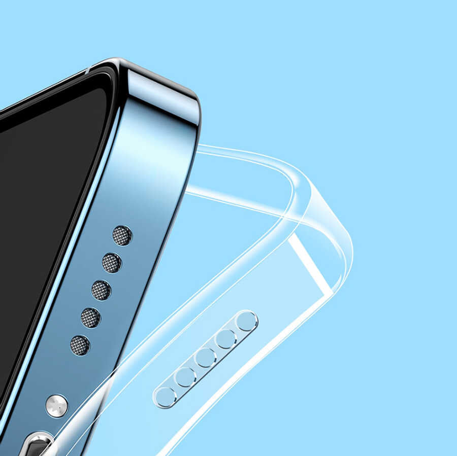 Apple iPhone 14 Pro Max Kılıf Şeffaf Sert PC Zore Vayt Kapak