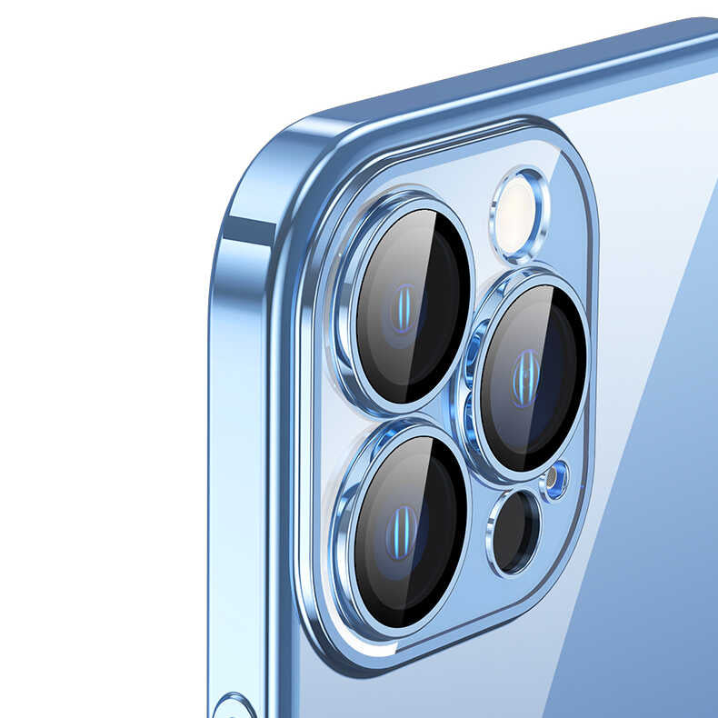 Apple iPhone 14 Pro Max Kılıf Sert PC Renkli Çerçeveli Zore Riksos Kapak