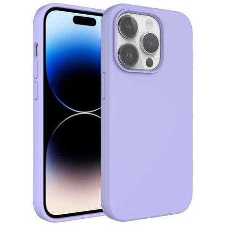 Apple iPhone 14 Pro Max Kılıf Sıvı Teknolojili Silinebilir Sert Zore Kivi Kapak