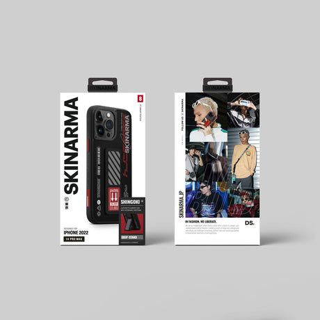 Apple iPhone 14 Pro Max Kılıf SkinArma Standlı Deri Görünümlü Shingoki Kapak