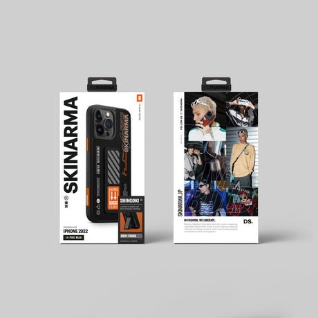Apple iPhone 14 Pro Max Kılıf SkinArma Standlı Deri Görünümlü Shingoki Kapak