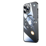 Apple iPhone 14 Pro Max Kılıf Wireless Şarj Özellikli Sert PC Zore Riksos M-safe Kapak
