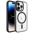 Apple iPhone 14 Pro Max Kılıf Wireless Şarj Özellikli Zore Krom M-safe Silikon Kapak