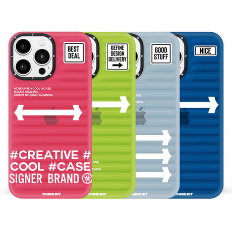 Apple iPhone 14 Pro Max Kılıf YoungKit Luggage FireFly Serisi Kapak