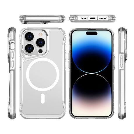 Apple iPhone 14 Pro Max Kılıf Zore M-safe Şarj Özellikli T-Max M-safe Kapak