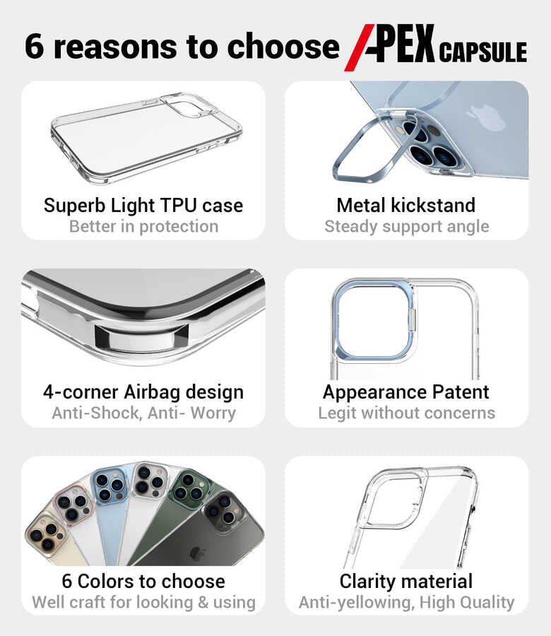 Apple iPhone 14 Pro Max Kılıf Zore Skuba Kapak