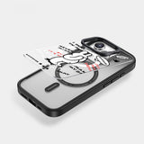 Apple iPhone 14 Pro Max M-safe Şarj Özellikli Casebang Chill Out Serisi Mıknatıslı Arka Panel