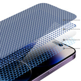 Apple iPhone 14 Pro Max Youngkit Antistatik Ve Antidust Kolay Uygulama Aparatlı Cam Ekran Koruyucu