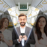 Apple iPhone 14 Pro Max Zore 2.5D Oliv Privacy Temperli Cam Ekran Koruyucu + Kolay Uygulama Aparatı