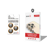 Apple iPhone 14 Pro Max Zore CL-12 Premium Safir Parmak İzi Bırakmayan Anti-Reflective Kamera Lens Koruyucu
