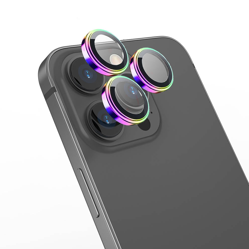 Apple iPhone 14 Pro ​​​Wiwu Lens Guard Metal Kamera Lens Koruyucu
