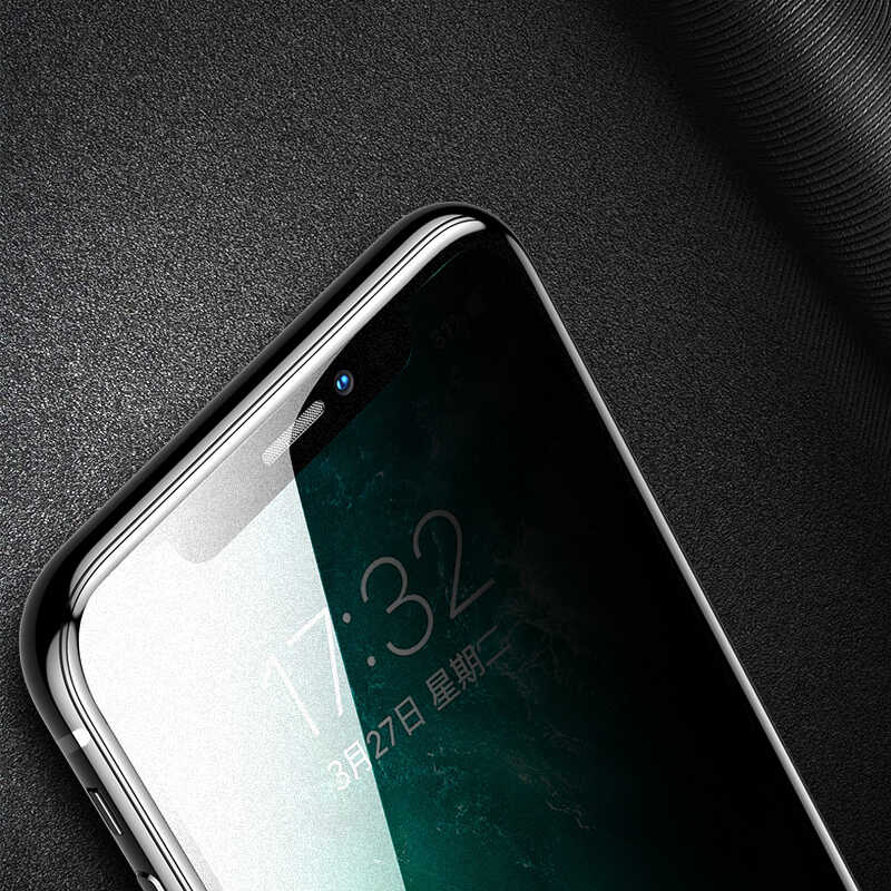 Apple iPhone 14 Pro Zore Anti-Dust Privacy Temperli Ekran Koruyucu