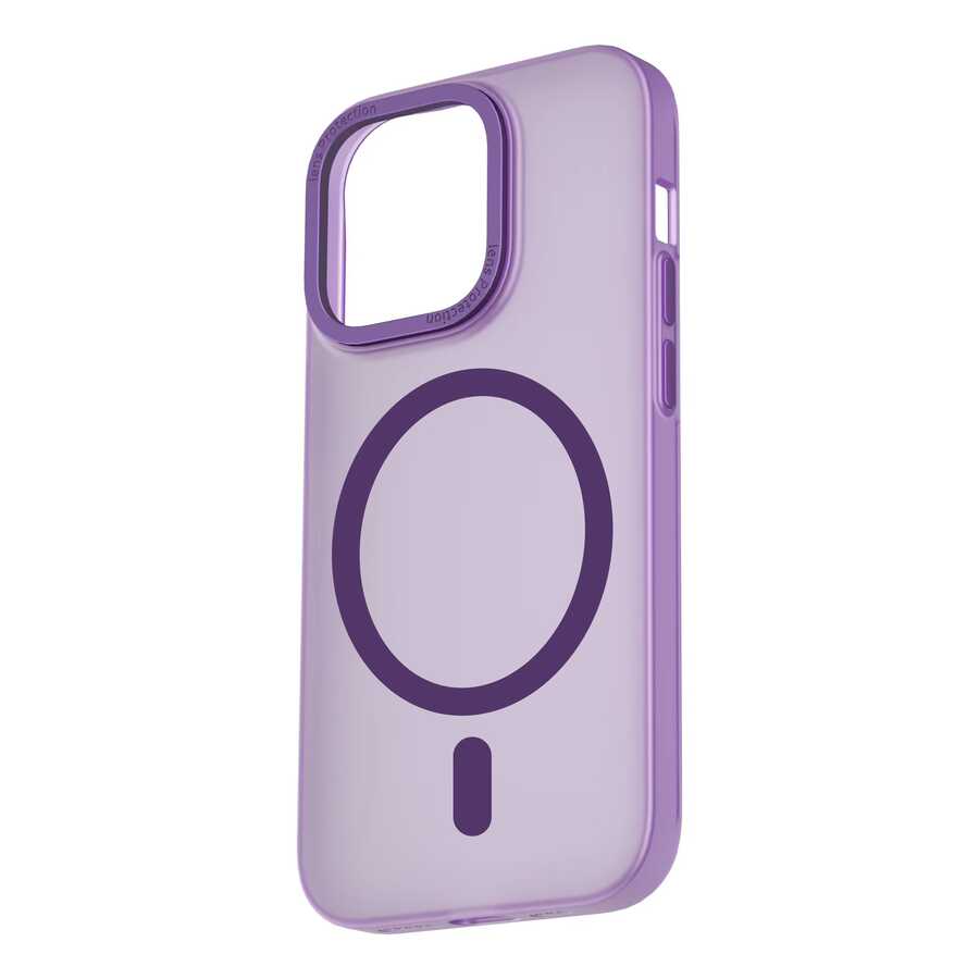 Apple iPhone 14 Wiwu Frosted Magnetic Buzlu Sert PC Kapak