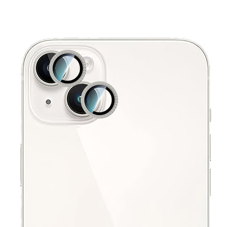 Apple iPhone 15 CaseWorld Alloy Sparkling Diamond Serisi Taşlı Lens Koruyucu