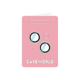 Apple iPhone 15 CaseWorld Alloy Sparkling Diamond Serisi Taşlı Lens Koruyucu