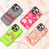 Apple iPhone 15 Kılıf Bethany Green Tasarımlı Youngkit Sweet Language Kapak