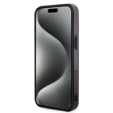 Apple iPhone 15 Kılıf BMW M-safe Şarj Özellikli Transparan Renk Geçişli Iridescent Orjinal Lisanslı Kapak