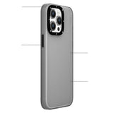 Apple iPhone 15 Kılıf Buzlu Mat Tasarım Youngkit Hidden Sand Serisi Kapak