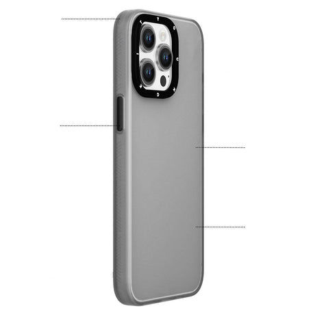 Apple iPhone 15 Kılıf Buzlu Mat Tasarım Youngkit Hidden Sand Serisi Kapak